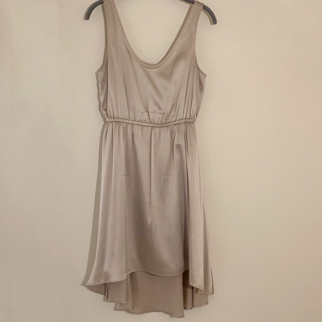 Obakki Silk Asymmetrical Dress
